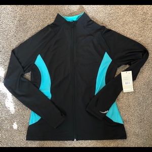 Zip up athletic jacket